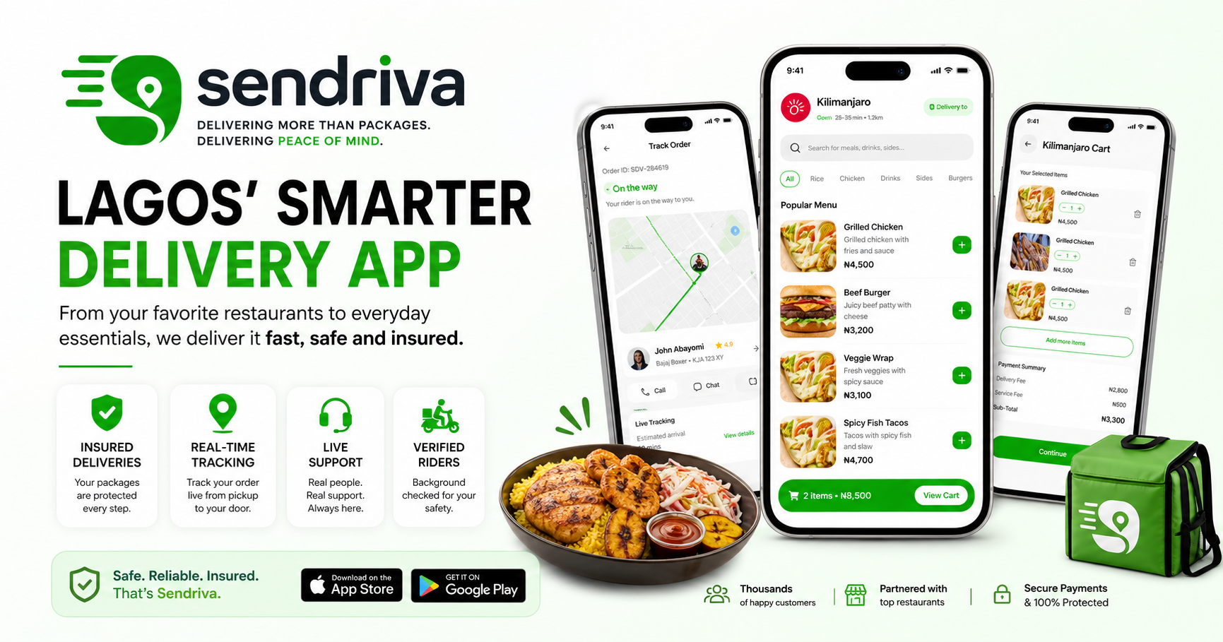 Sendriva app experience